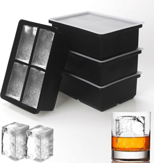 Large Ice Cube Tray with Lid