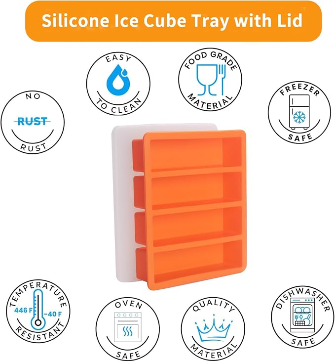 Silicone Butter Stick Mold Tray