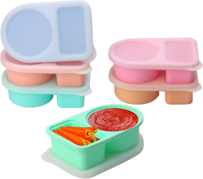 Silicone Snack Containers with Lids